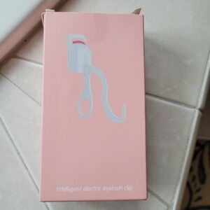 Heated Electric Eyelash Curler Pink New